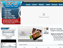 Tablet Screenshot of burcutablo.com